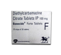 Banocide Forte 100 Mg (Diethylcarbamazine)