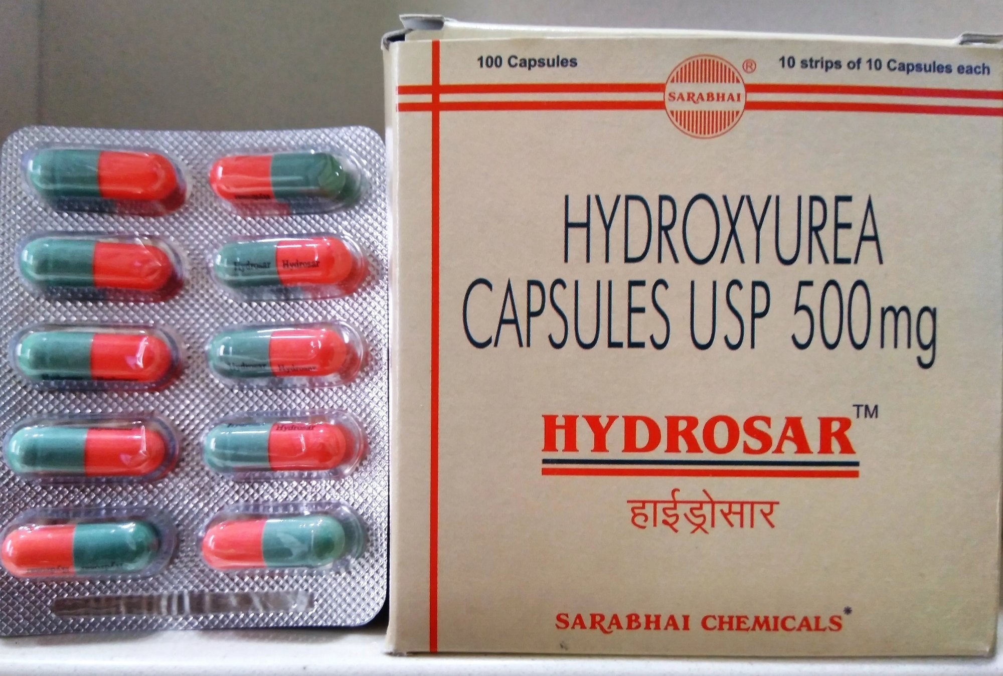 Hydrea (Hydroxyurea) – 500 Mg