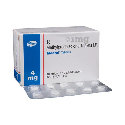 Medrol 4 Mg (Methylprednisolone)