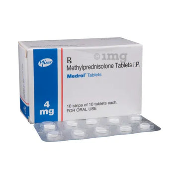 Medrol 4 Mg (Methylprednisolone)