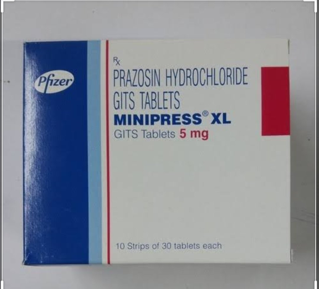 Minipress XL 5 Mg (Prazosin)