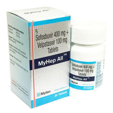 MyHep All (Sofosbuvir/Velpatasvir) – 400mg/100 Mg