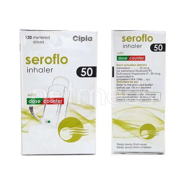 Seroflo Inhaler 50 Mcg (Salmeterol/Fluticasone)